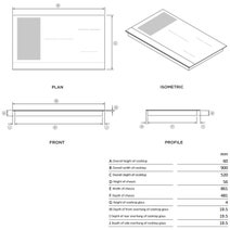 Haier 90cm Induction Cooktop Five Zones with Flexi Zone HCI905FTB3 hero image