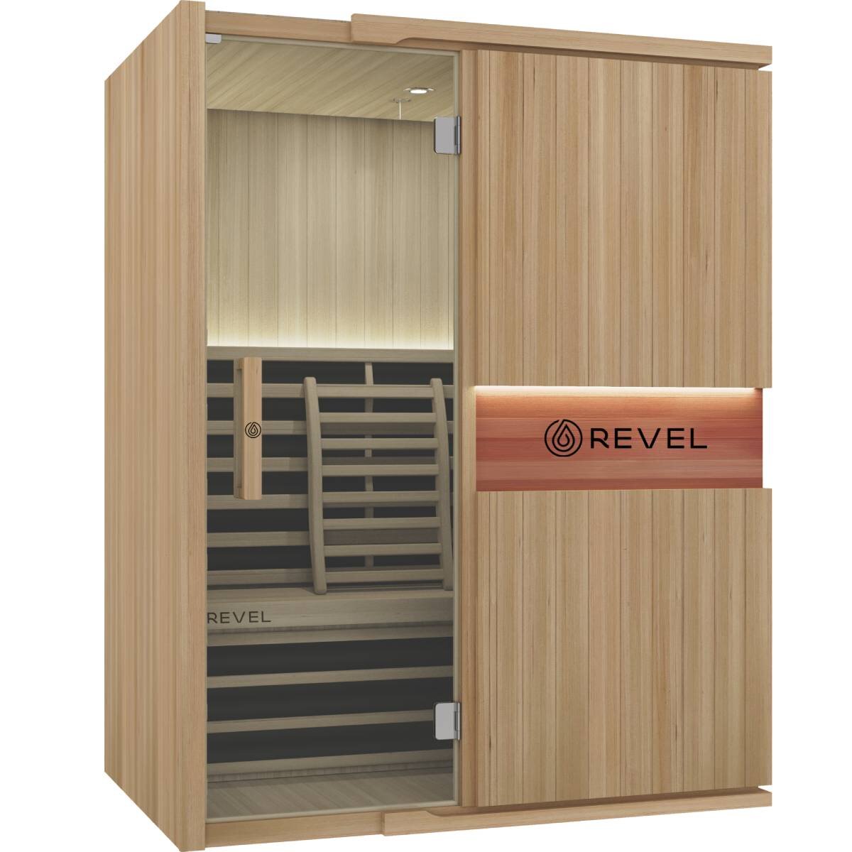 Revel Aura 3 To 4 Person Full Spectrum Infrared Sauna R-FS-4P hero image