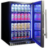 Schmick 105L Quiet Running Under Bench Bar Fridge Stainless Steel SK116SD image NaN