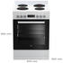Beko 60cm Electric White Freestanding Oven BFC60EMW1 image NaN