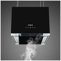 Linarie 50cm Island Rangehood Black RAHID50BG hero image