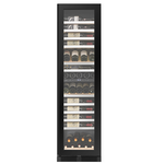 KingsBottle Atelier Duo 86 Bottle Dual Zone Wine Fridge Right Hinge KB245DX-BK-RHH hero image