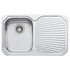 Oliveri Petite Single Bowl Sink with Right Hand Drainer PE321NTH  image NaN