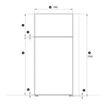 Fisher & Paykel 517L Top Mount Fridge RF521TLPW6 hero image