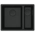 Franke Maris 340/150mm 1 and 1/2 Bowl Right Topmount Sink Matte Black MRG660-SBRMBB image NaN