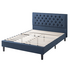 Zinus Harper Double Upholstered Tufted Bed Frame Navy AU-FTTP-NV-D image NaN