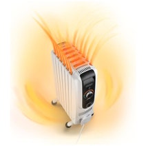 DeLonghi Dragon 5 Easytronic 1500W Oil Column Heater TRD50615T hero image