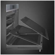 Smeg 60cm Linea Pyro Steam Oven - Silver SOPA6104S2PS hero image