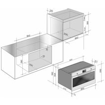 ILVE 900SKMPI 90cm Electric Built-In Oven hero image