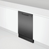 Fisher & Paykel Series 5 Contemporary Freestanding Dishwasher Black Steel DW60FC1B2 image NaN
