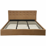 London Leather Richmond King Bed Base & Bedhead HCRCODBDKBCAM hero image