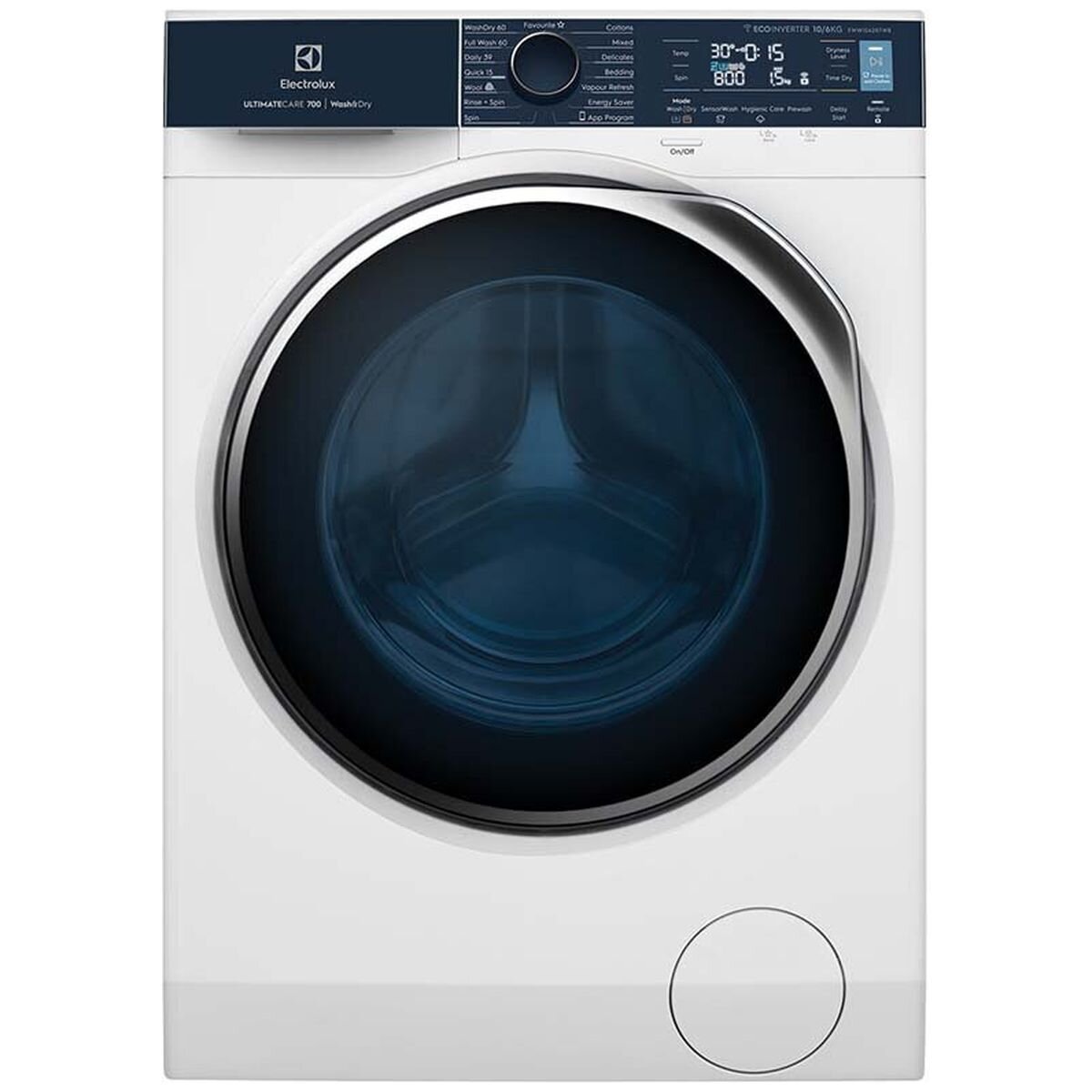 Electrolux 10kg/6kg Washer Dryer Combo with SensorWash EWW1042R7WB hero image