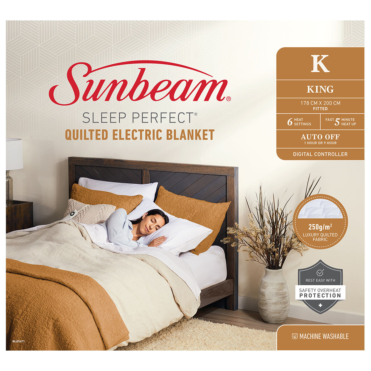 Sunbeam super king electric blanket store