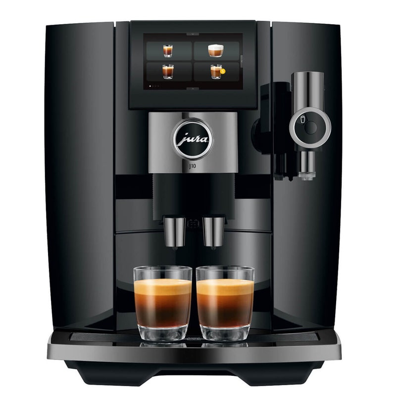 Jura J10 INTA Automatic Coffee Machine Piano Black 15664 | Appliances ...