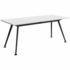 OLG Team Meeting Tables 1800x750 Black Frame/ White Worktop OG_TT1875_B_W image NaN