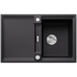 Blanco Adira 45S Single Bowl Sink with Left Hand Drainer Reversible Black 528129 image NaN