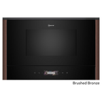 NEFF Flex Design N70 Built-In Microwave Oven Flex Design Brushed Bronze NL9WR21Y1A-BB hero image
