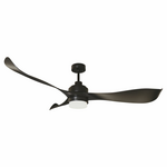 Mercator Eagle XL Black (1422mm) 55 Inch Ceiling Fan with Light FC368143BB hero image