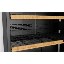 LeCavist 105 Bottle Dual Zone Wine Fridge Stainless Steel LKS105VX2Z hero image