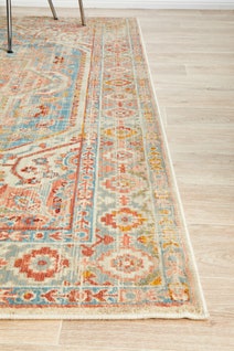 Rug Culture Odyssey Large Blue Multi-coloured Rug 290X200CM - ODY-110-BLU-290200 hero image