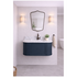 Turner Hastings Evara 90x53 Wall Hung Vanity with Real Marble Top and Ceramic Undercounter Basin Aegean Blue NTH EV952-AB-NTH image NaN