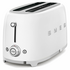 Smeg 50s Retro Style 4 Slice Toaster White TSF02WHAU image NaN