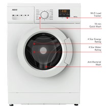 Akai AK-FL8S Front Load Washing Machine 8kg hero image