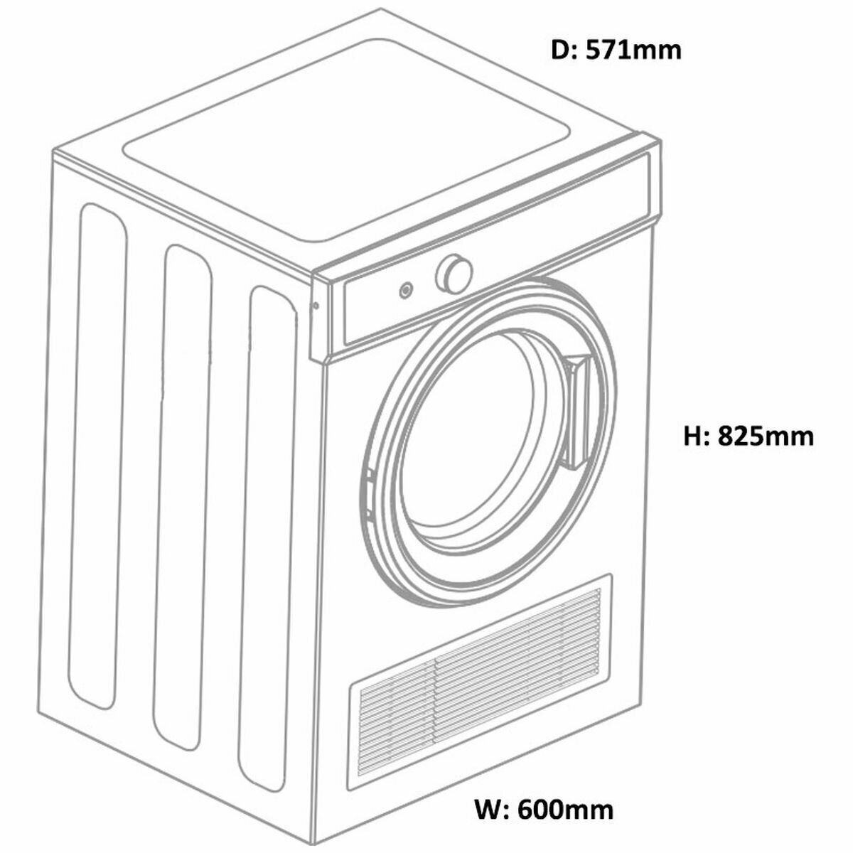 Fisher & Paykel Series 3 8kg Front Loader Washer & Series 5 7kg Vented Dryer Laundry Package WH8060J3DE7060G2 hero image