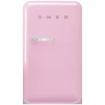 Smeg 50s Retro Style Happy Bar Fridge Right Hinge Pink FAB10HRPK6 hero image