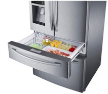 Samsung SRF800GDLS 836L French Door Fridge hero image