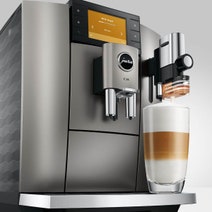 Jura E8 INTD Automatic Coffee Machine Silver 15721 hero image