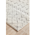 Rug Culture Chrome Medium Silver & Off White Rug 300X80CM - CRO-ELS-SIL-300X80 image NaN