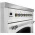 Ilve 90cm Pro Line Freestanding Dual Fuel Oven/Stove L096NMPWHC image NaN