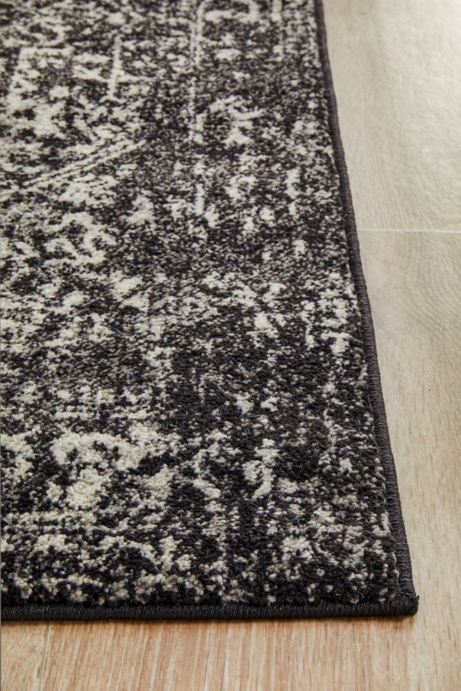 Rug Culture Evoke Large Charcoal Rug 400X80CM - EVO-253-CHAR-400X80 hero image