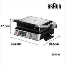 Braun MultiGrill 7 Contact Grill CG7040BK hero image