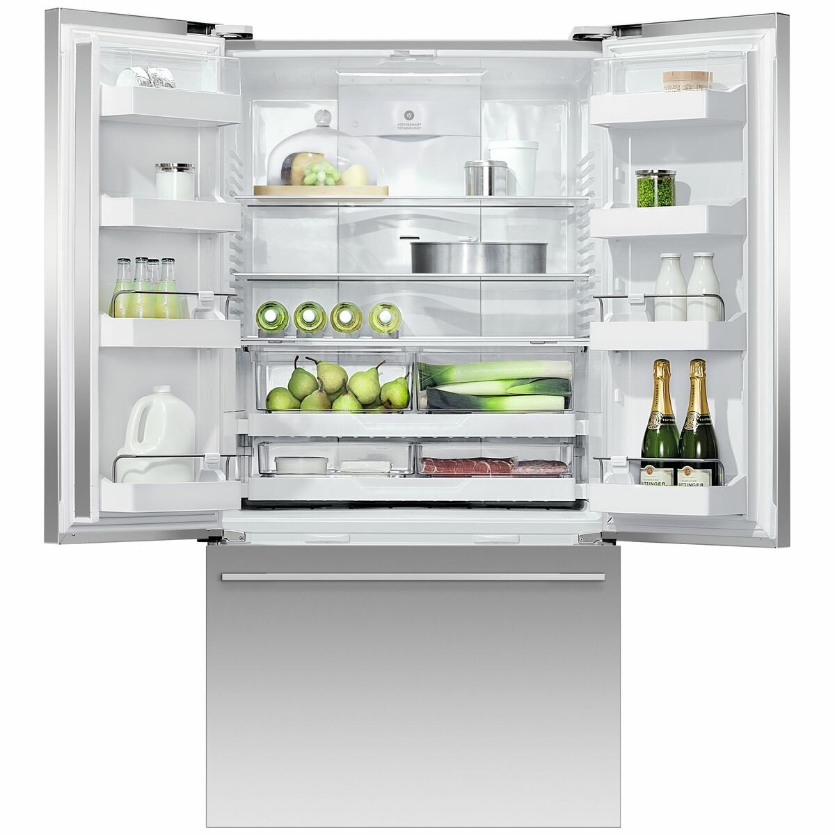 Fisher & Paykel Series 7 569L French Door Refrigerator Stainless Steel RF610ADX5 hero image