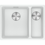 Franke Maris 1 and 1/2 Bowl Right Topmount Sink - Polar White MRG660-SBRPWB hero image