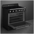 Smeg 90cm Victoria Freestanding Cooker with Induction Hob Black TR90IMBL image NaN