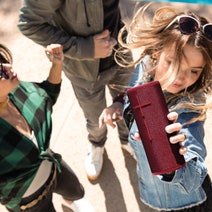 Ultimate Ears Boom 3 Portable Speaker Sunset Red by Logitech 984-001376 hero image