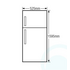 Fisher & Paykel E249TLS 248L Top Mount Fridge image NaN