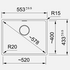 Franke Maris 520mm Single Bowl Flushmount Sink - Matte Black MRG210-52MB-B image NaN