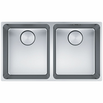Franke Mythos 340mm Double Bowl Undermount Sink MYX120-3434B hero image