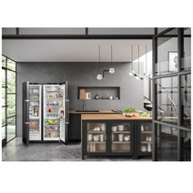 Liebherr Prime 662L Pigeon Pair BlackSteel XRFBSH5265 hero image