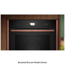 NEFF 60cm Slide & Hide Oven with FullSteam Brushed Bronze B69FS5CY0A-BB hero image