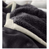 SOGA Dark Grey Throw Blanket BLANKET303 image NaN