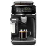 Philips Series 3300 Fully Automatic Espresso Machine Black/Steel EP3341-30 hero image