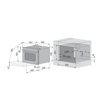 V-ZUG CombiSteam V6000 45 Pearl Glass Oven 2303200013 hero image