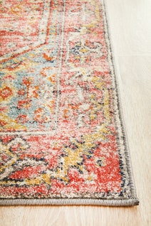 Rug Culture Legacy Large Multi-coloured Rug 400X80CM - LEG-856-CRIM-400X80 hero image