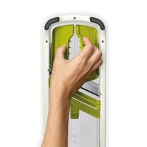 Joseph Joseph Mandoline and Chopping Board Set White/Green JJ-MCS hero image