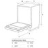 Omega 60cm Freestanding Dishwasher Stainless Steel ODWF6014X image NaN